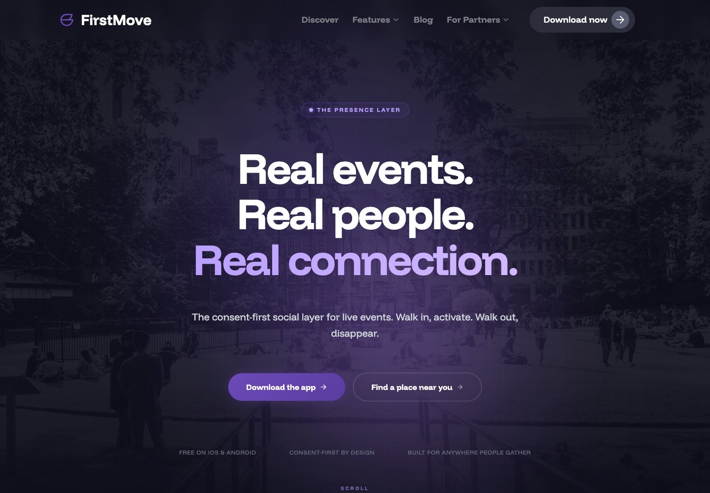 FirstMove website preview