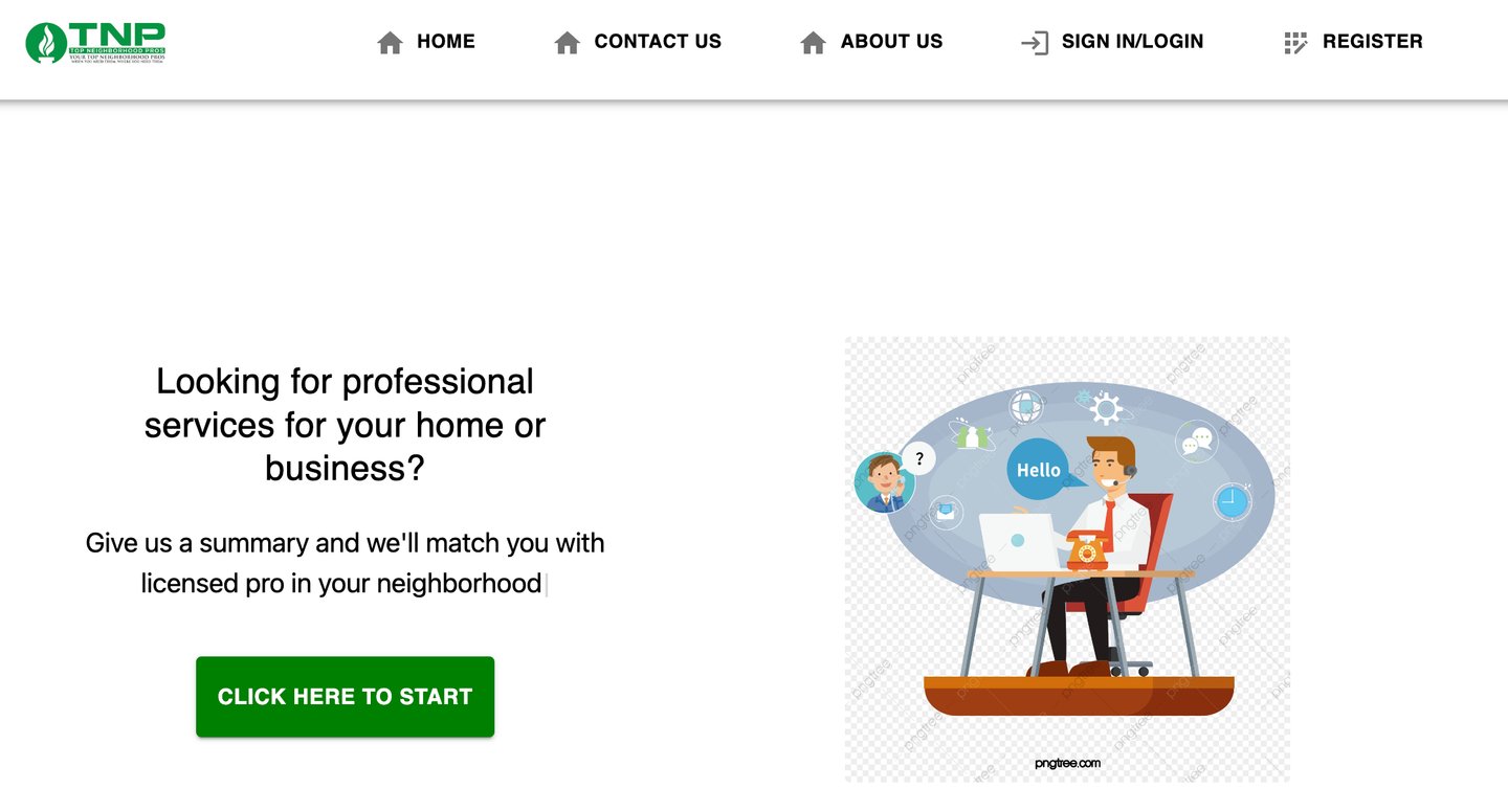 Job Listing Platform website preview